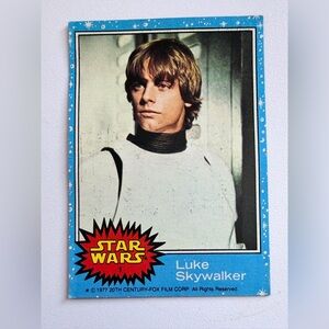 1977 Luke Skywalker Rookie Card